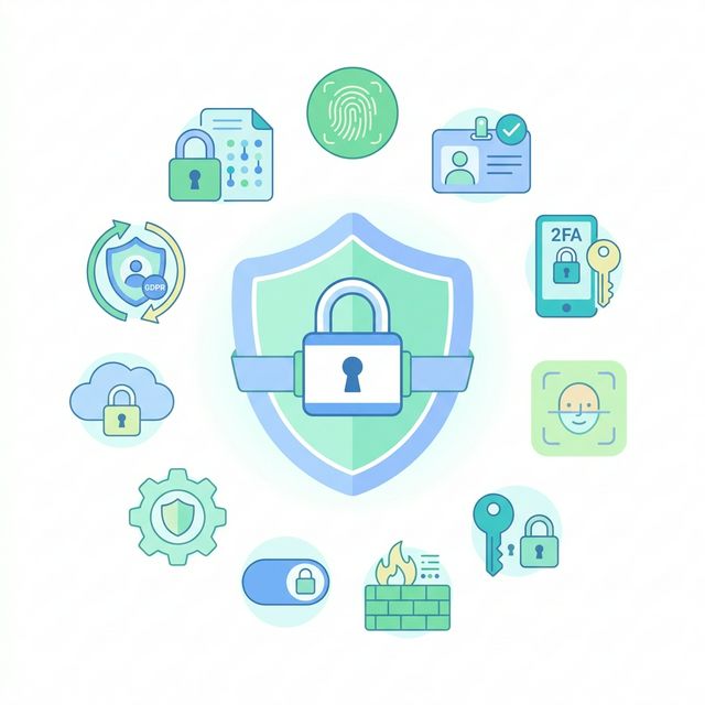 Illustration sécurité et RGPD